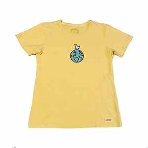 Life is Good world peace/ earth day T-shirt size S